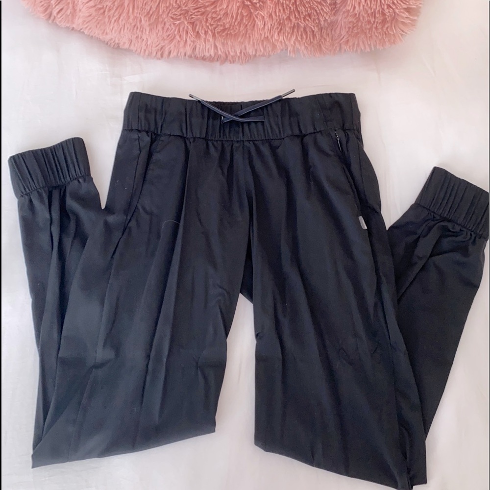 Black North Face Joggers